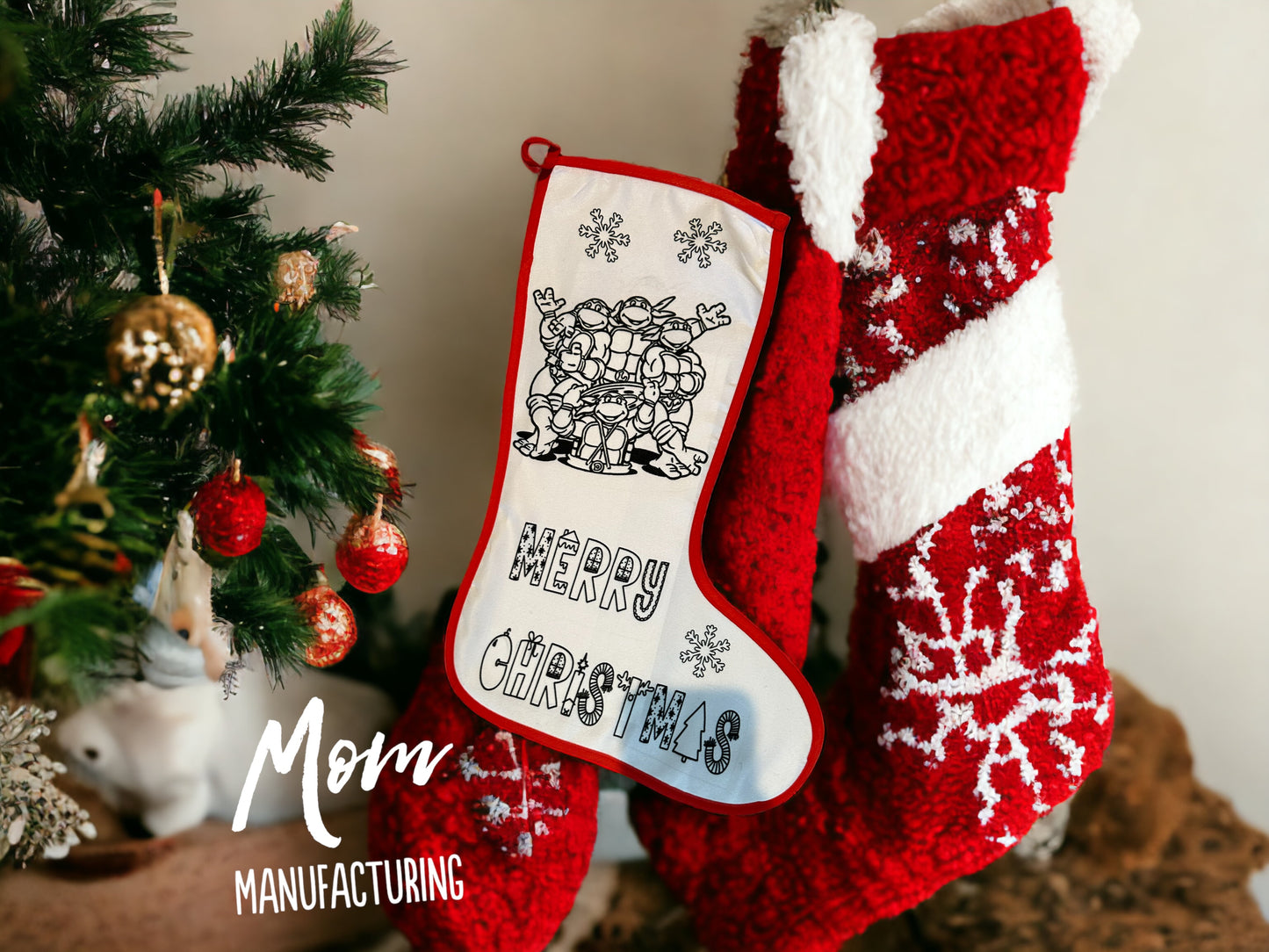 Custom Color Me Christmas Stocking