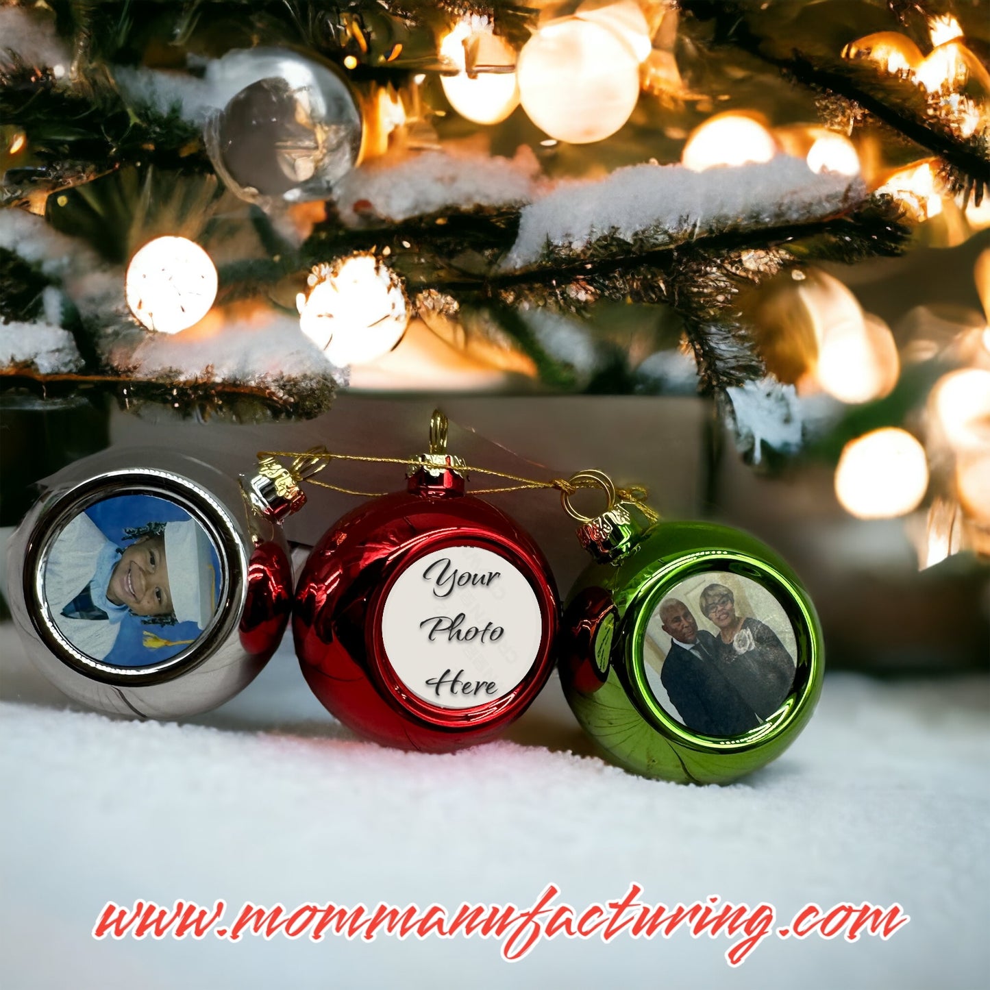 Custom Christmas Ornaments!